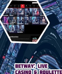 Betway live casino app