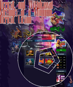 Minimum deposit casino
