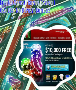 No cash deposit online casinos