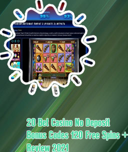 Online casino offering 120 free spins