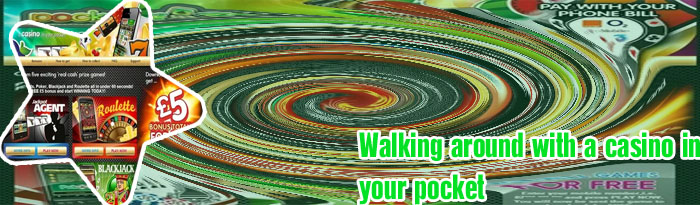 Pocket mobile casino